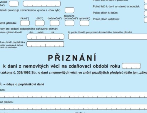 Daň z nabytí nemovitých věcí – OPATŘENÍ COVID