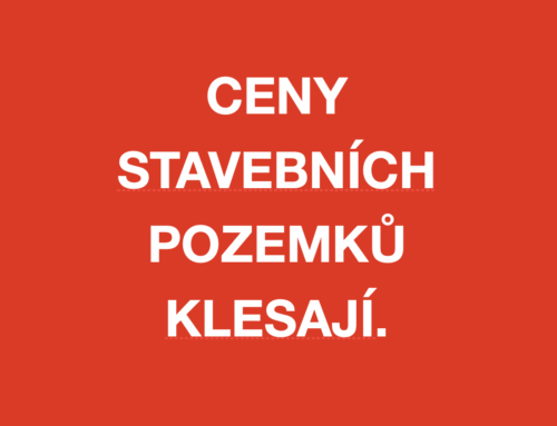 Ceny stavebních pozemků klesají